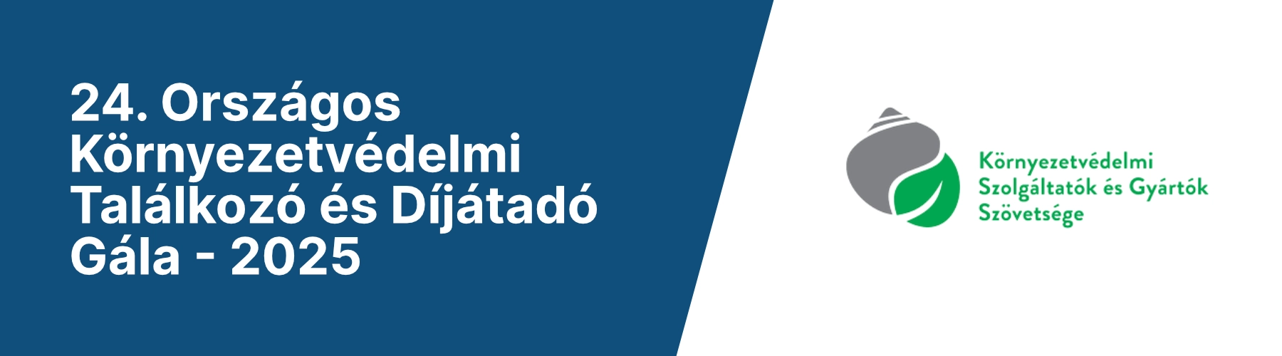24. Országos Környezetvédelmi Találkozó és Díjátadó Gála (2025)