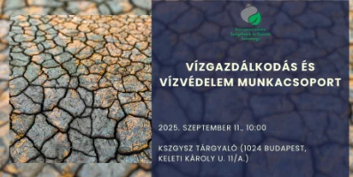 Vizes Munkacsoport ülésen vettünk részt
